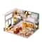 Wizardi Miniature Roombox: House by the Sea Dollhouse Kit